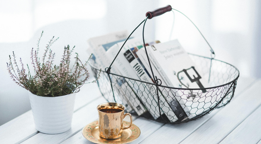 Five (5) Charming Ways To Style With Books