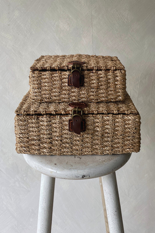 Woven - Decorative Woven Box - DALO (Abaca) - Salin Collection 2024