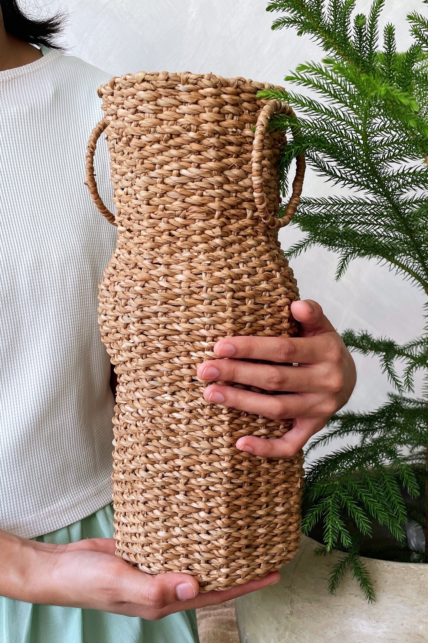 Woven - Woven Vase - LAKAMBINI - Salin Collection 2024