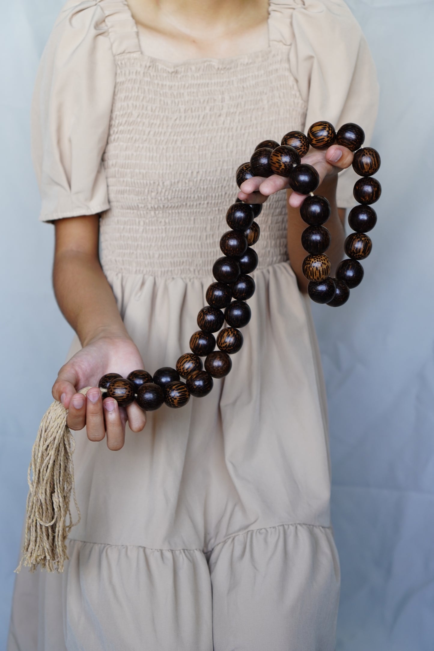 Wood Bead Garland (BAI)