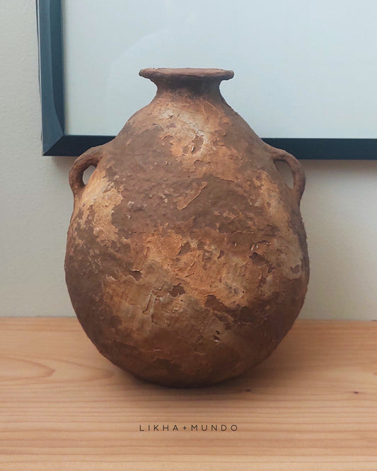(For Pre-order) IDIYANALE Paper Mache Vase