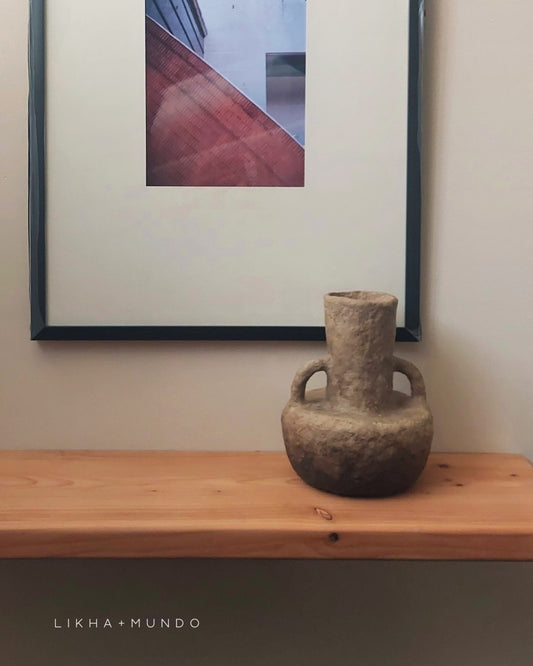 (For-Pre-order. Please message us on Instagram.) MARAHUYO Paper Mache Vase