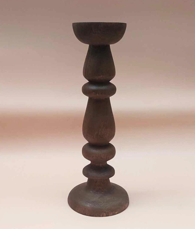 Wood Candle Holder Set (Liwanag)